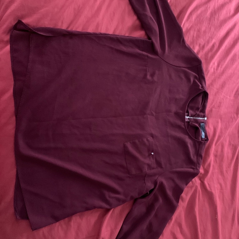 Burgundy Top